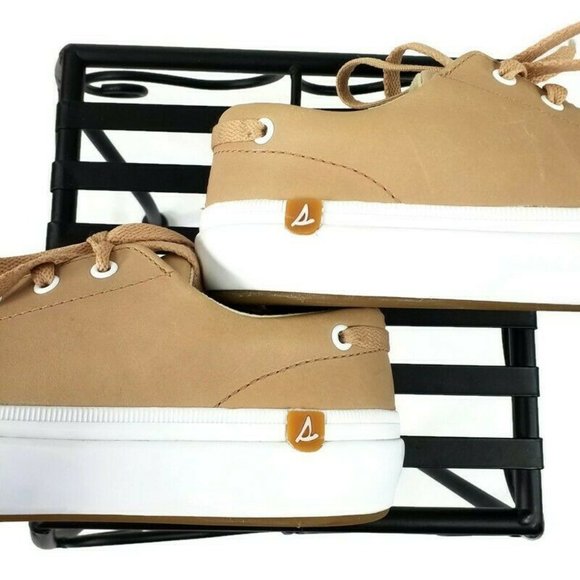 Sperry Topsider Haven Nude Cap Toe Fashion Sneaker Womens Size 6 NEW - Picture 10 of 12